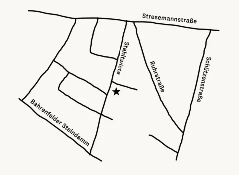 Anfahrtsplan zur Starküche Hamburg